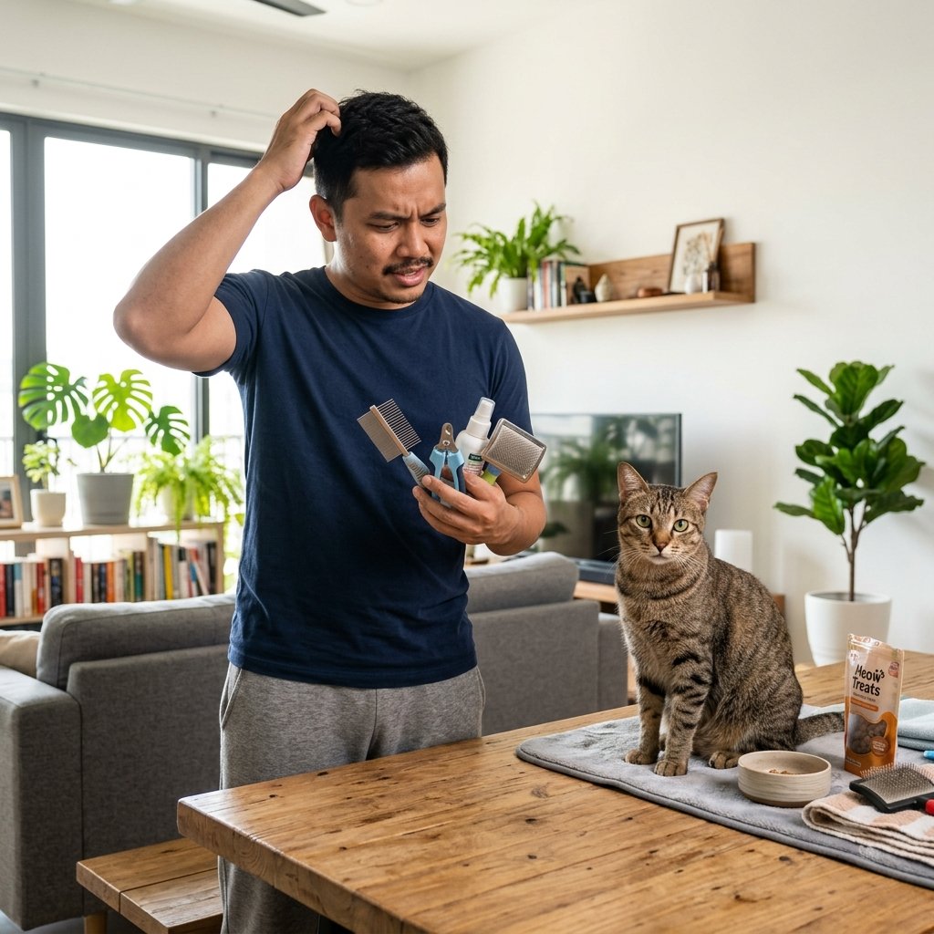 Owner keliru cara grooming kucing